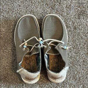 Hey Dudes Gray Shoes